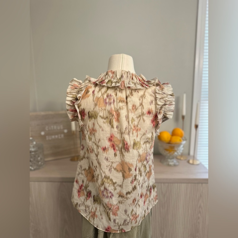 Rebecca Taylor Ruffle Blouse - Picture 7 of 8